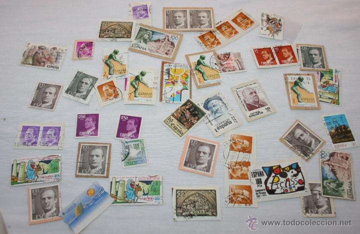 Sellos: LOTE DE 48 SELLOS ESPA&Ntilde;OLES - Foto 1