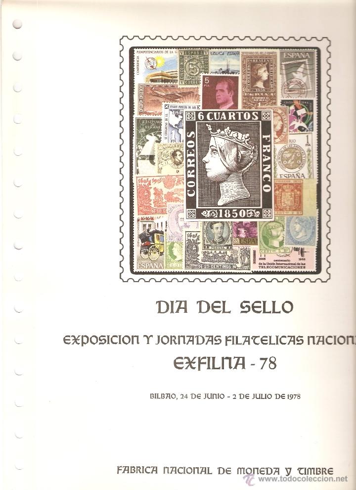 Sellos: LOTE 6 DOCUMENTOS FILATELICOS FNMT - Foto 1