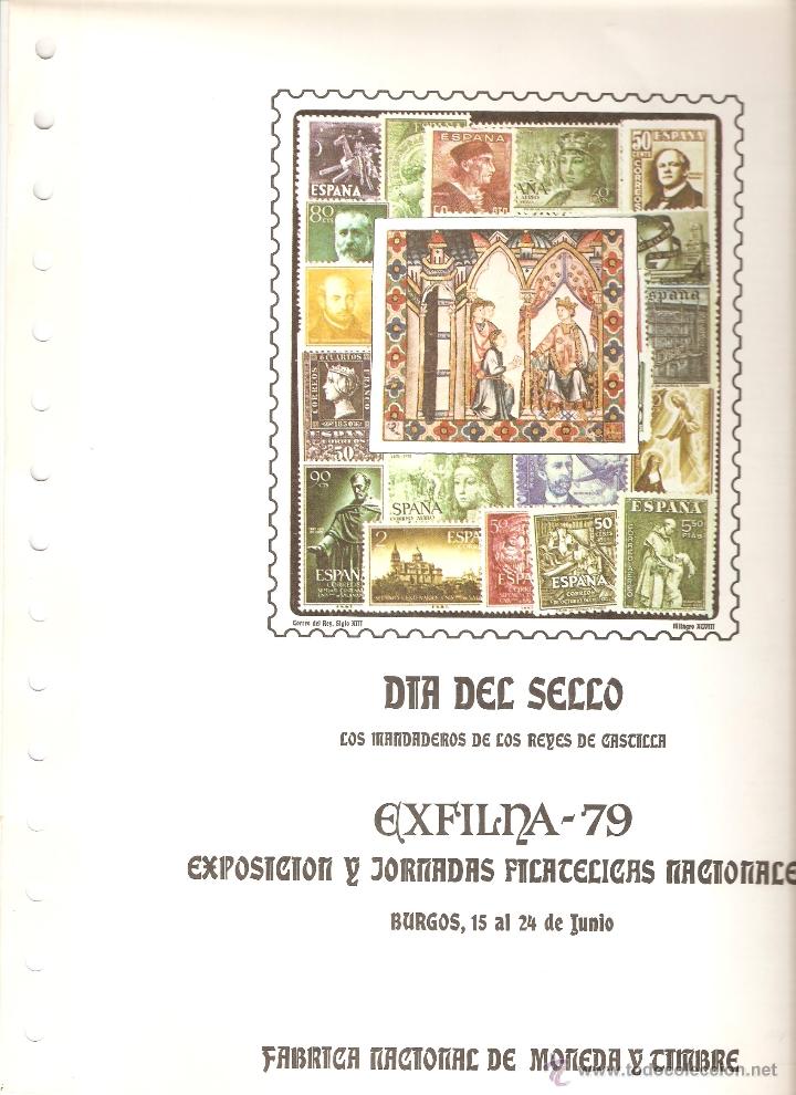 Sellos: LOTE 6 DOCUMENTOS FILATELICOS FNMT - Foto 2