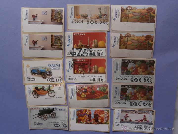 Sellos: lote 15 a t m variadas - Foto 1