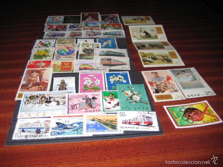 Sellos: Corea. 96 sellos diferentes. - Foto 2