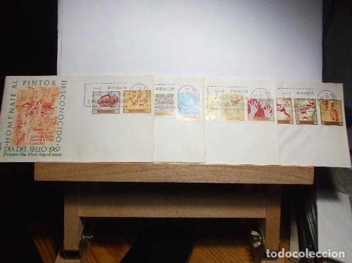 Sellos: LOTE DE 11 SOBRES DE PRIMER DIA. - Foto 1