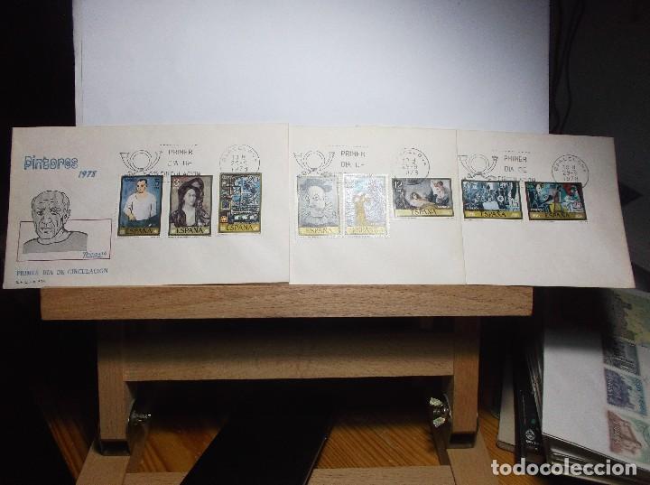 Sellos: LOTE DE 11 SOBRES DE PRIMER DIA. - Foto 2