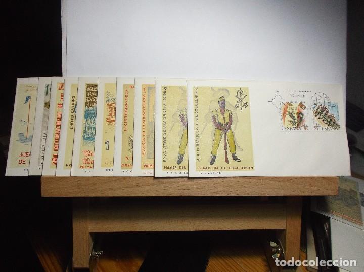 Sellos: LOTE DE 40 SOBRES DE PRIMER DIA. - Foto 3