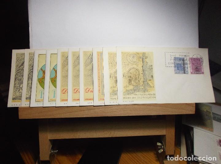 Sellos: LOTE DE 40 SOBRES DE PRIMER DIA. - Foto 4