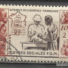 Sellos: Q661-SERIE COMPLETA COLONIA FRANCIA AFRICA OCCIDENTAL FRANCAISE.Nº45. 7,75€YVERT *******************. Lote 85080000