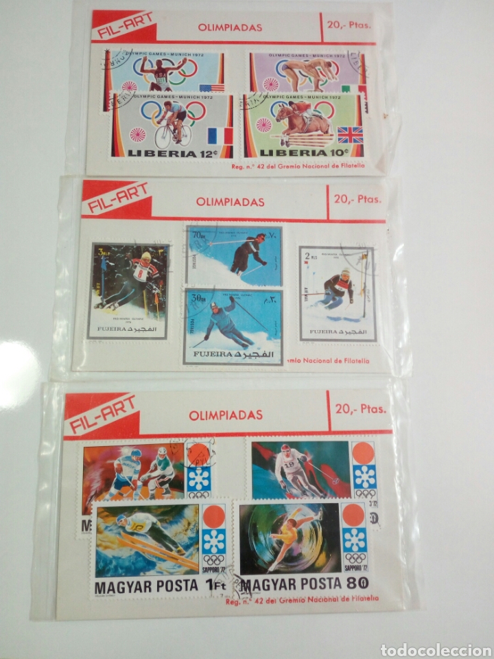 Sellos: SELLOS. COLECCION OLIMPIADAS - Foto 1