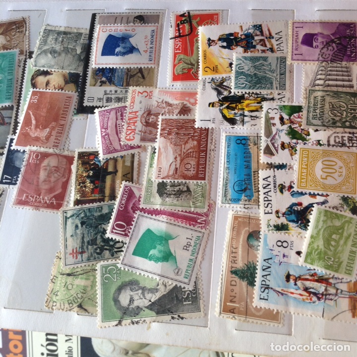 Sellos: Colecci&oacute;n de sellos. - Foto 2