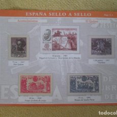 Sellos: ESPAÑA SELLO A SELLO - HOJA C-1
