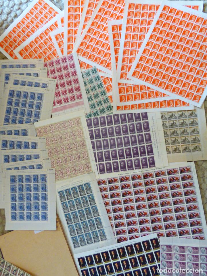 Timbres: PLIEGOS DE SELLOS. ESPA&Ntilde;A.