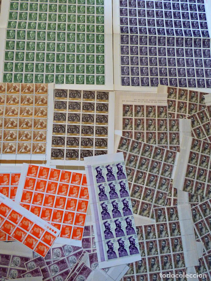 Timbres: PLIEGOS DE SELLOS. ESPA&Ntilde;A.