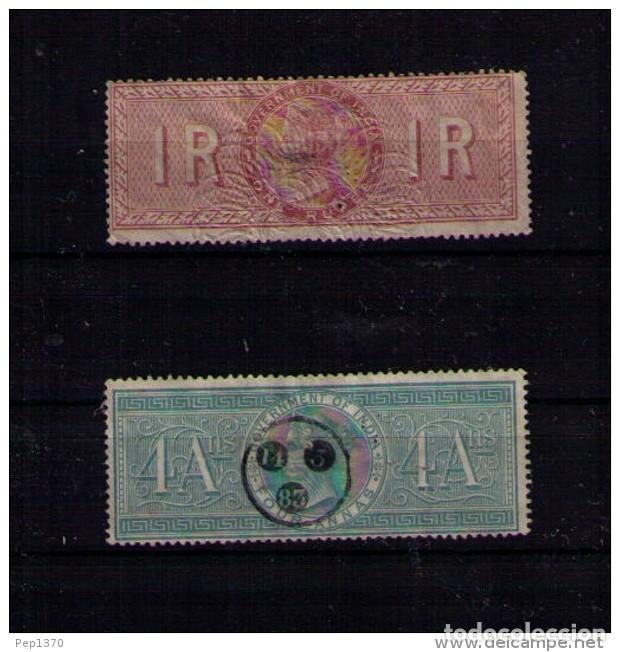 Sellos: INDIA - LOTE DE 2 SELLOS - Foto 1