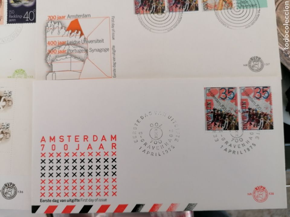 Sellos: Lote Holanda series completas y sobres - Foto 2
