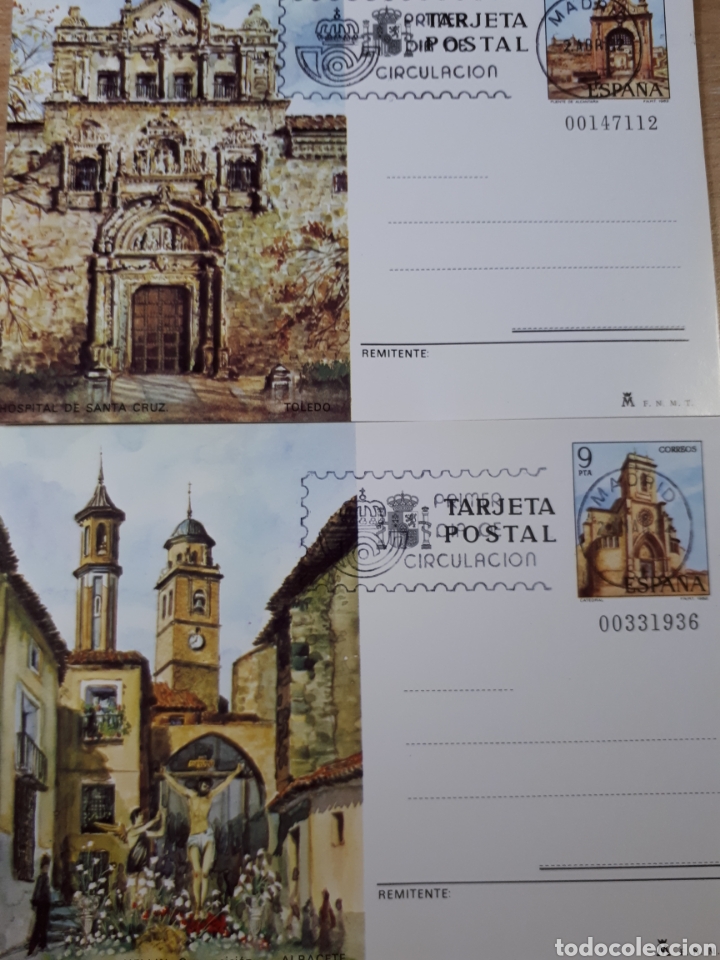 Sellos: ENTERO POSTAL A&Ntilde;O 1982 EDIF. 127 y 128 E 33 - Foto 1
