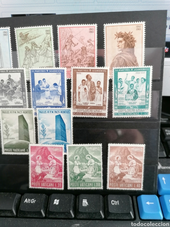 Sellos: Vaticano a&ntilde;o 1965 nuevo - Foto 3