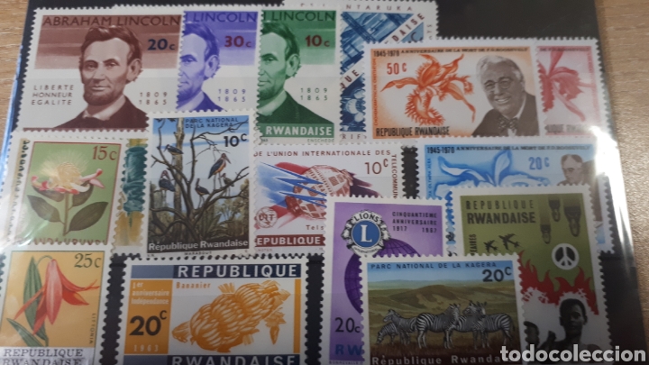 Sellos: SELLOS NUEVOS DE RWANDA C126 - Foto 1