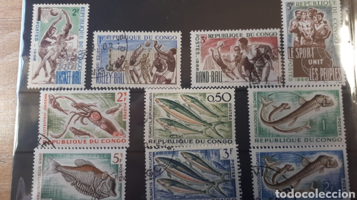Sellos: SELLOS USASOS DE REPUBLICA DEL CONGO C150 - Foto 1