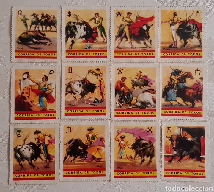 Sellos: 20 Sellos Corrida de Toros sin valor postal - Foto 1