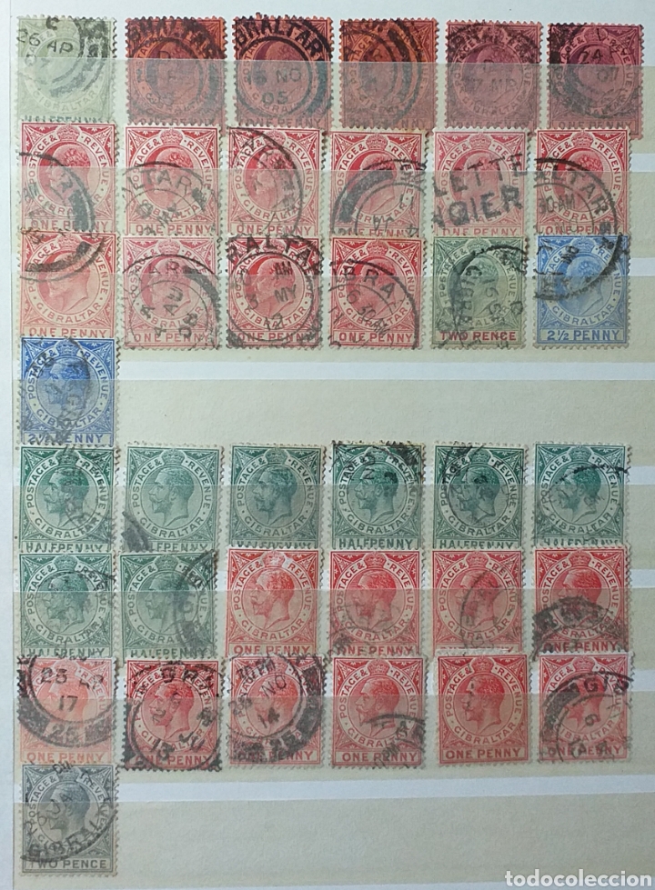 Sellos: Colecci&oacute;n de Sellos de Gibraltar - Foto 2