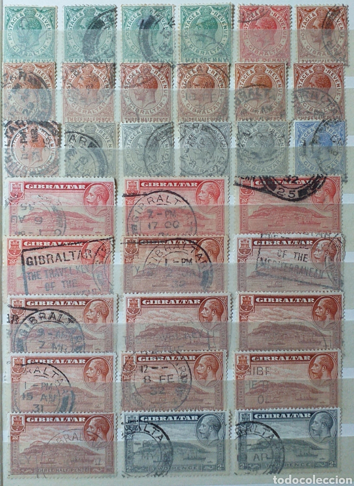 Sellos: Colecci&oacute;n de Sellos de Gibraltar - Foto 3