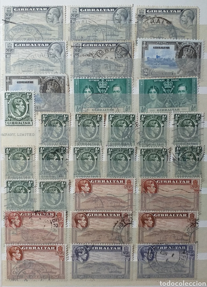 Sellos: Colecci&oacute;n de Sellos de Gibraltar - Foto 4
