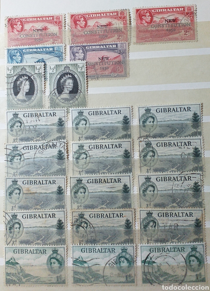Sellos: Colecci&oacute;n de Sellos de Gibraltar - Foto 7