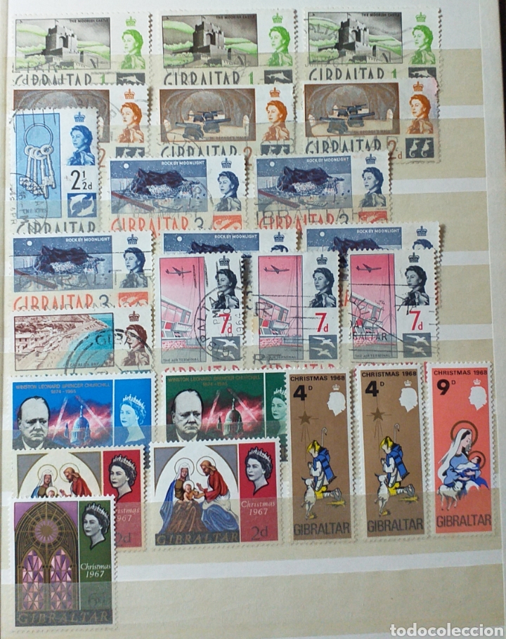 Sellos: Colecci&oacute;n de Sellos de Gibraltar - Foto 9
