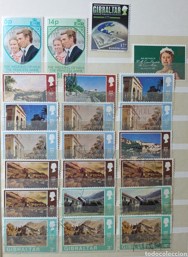 Sellos: Colecci&oacute;n de Sellos de Gibraltar - Foto 11
