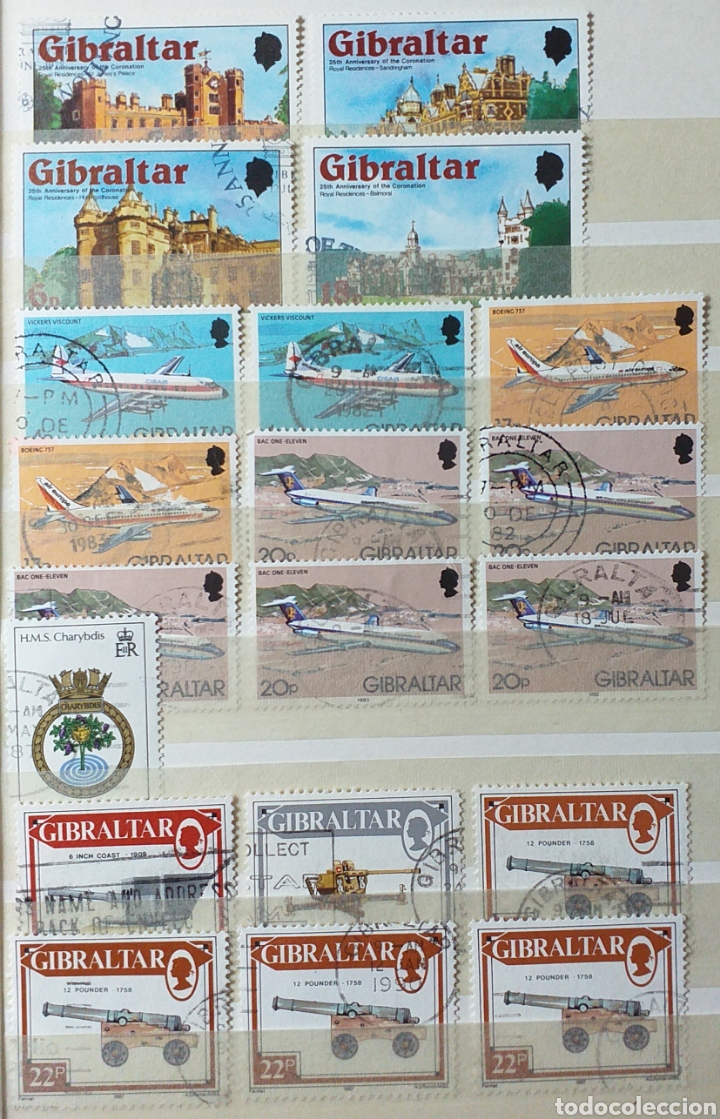 Sellos: Colecci&oacute;n de Sellos de Gibraltar - Foto 13