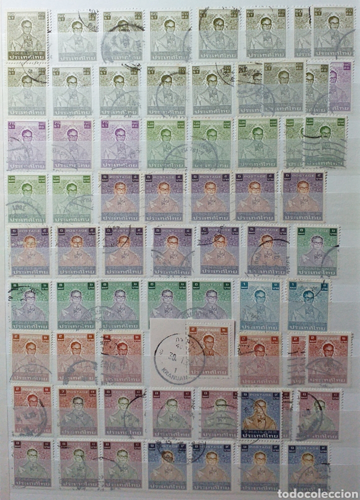 Sellos: Colecci&oacute;n de sellos de Tailandia - Foto 10