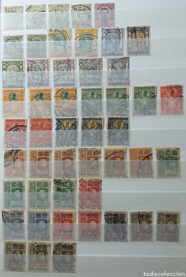 Sellos: Colecci&oacute;n de sellos de Tailandia - Foto 1