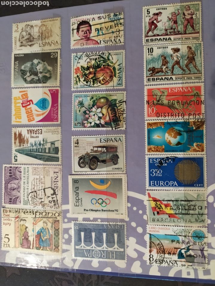 Sellos: Lote de 30 sellos varios - Foto 2
