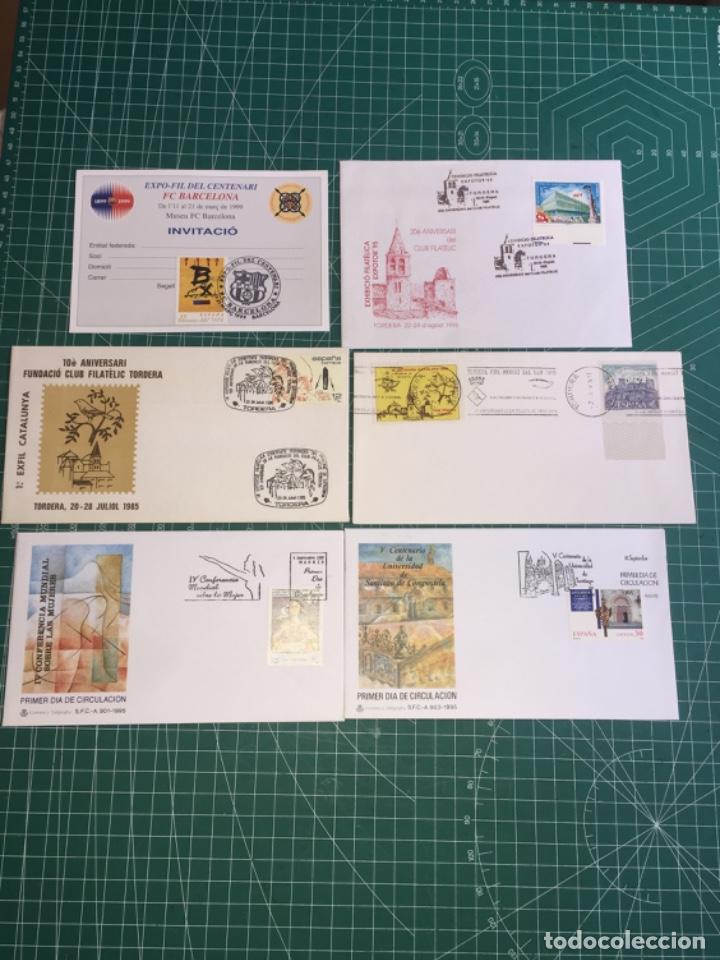 Sellos: Sobres primer d&iacute;a de circulaci&oacute;n - Foto 4