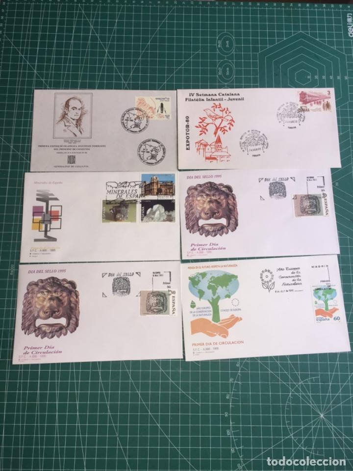 Sellos: Sobres primer d&iacute;a de circulaci&oacute;n - Foto 5