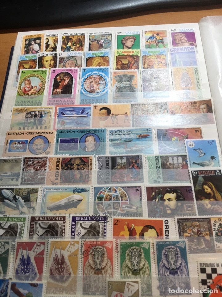 Sellos: Colecci&oacute;n de 64 sellos de grenada - Foto 1
