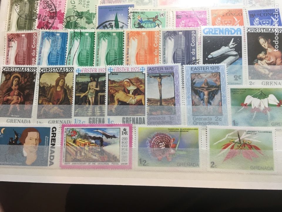 Sellos: Colecci&oacute;n de 64 sellos de grenada - Foto 2