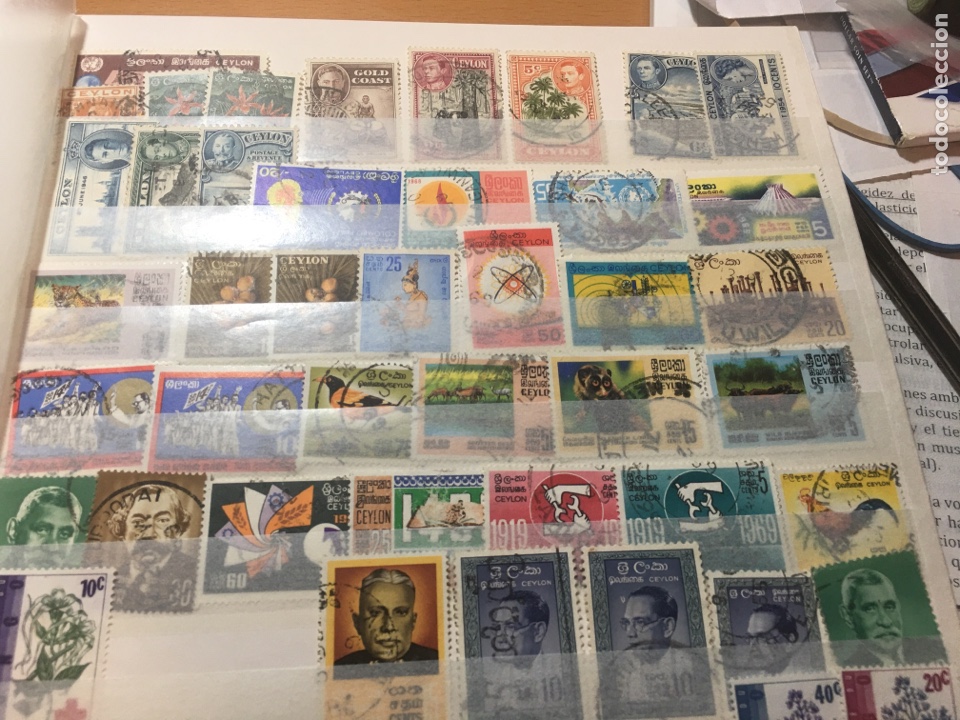 Sellos: Colecci&oacute;n de 43 sellos de ceilan - Foto 1
