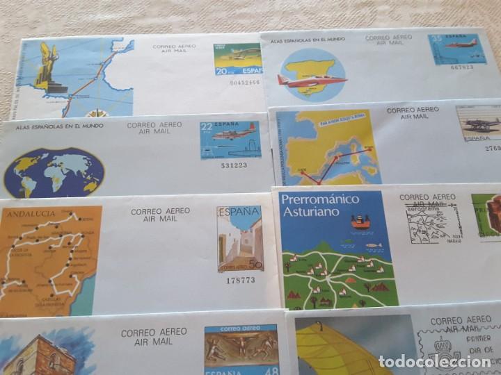 Sellos: Lote aerogramas - Foto 2