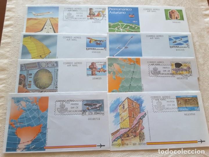 Sellos: Lote aerogramas - Foto 1