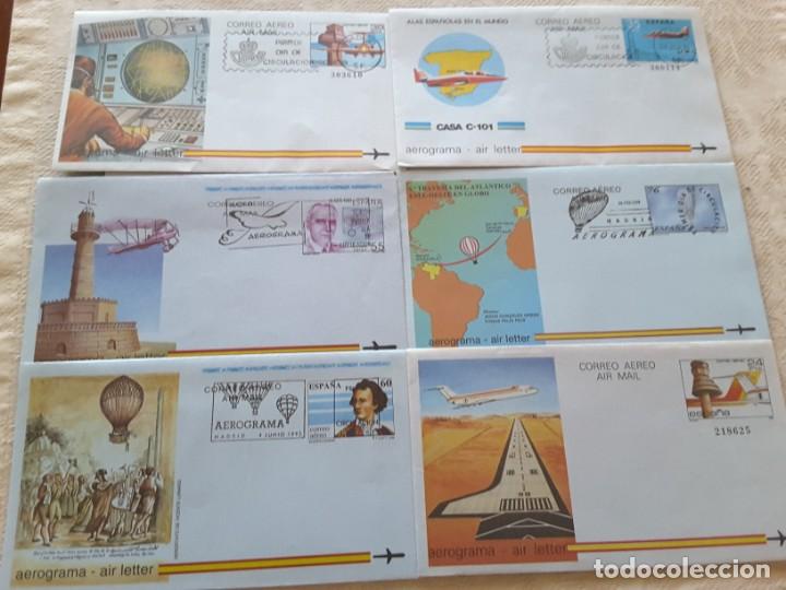 Sellos: Lote aerogramas - Foto 1