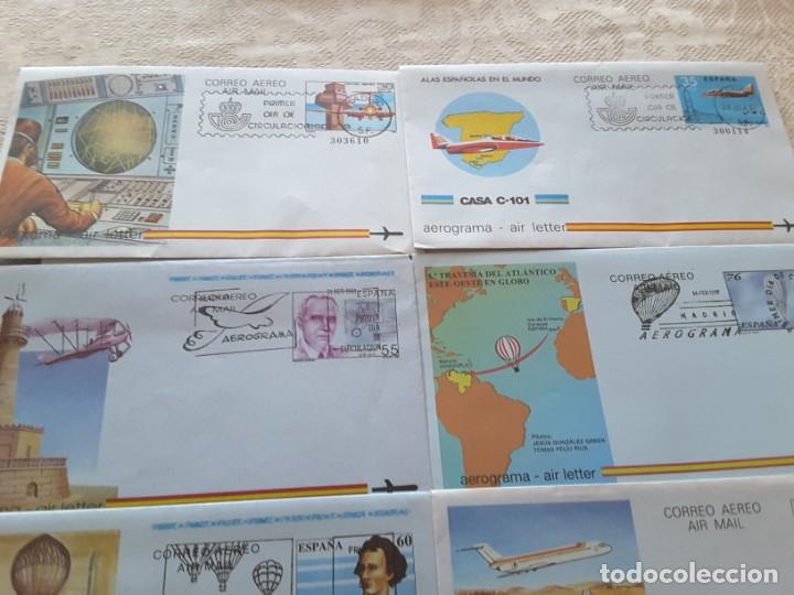 Sellos: Lote aerogramas - Foto 2