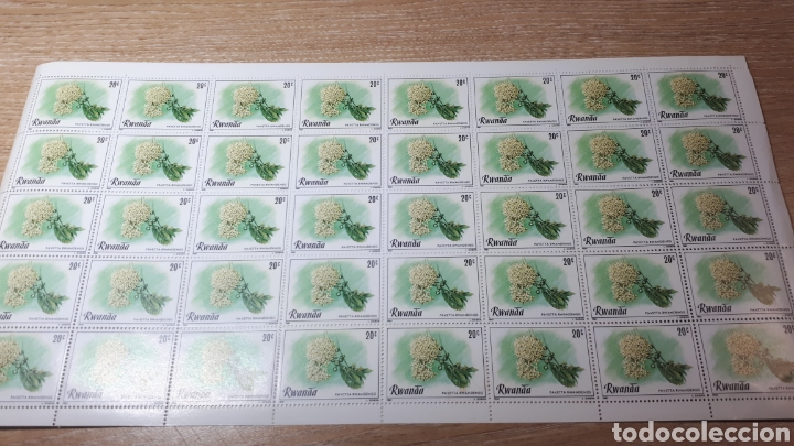 Sellos: PLIEGO SELLOS DE RWANDA - Foto 1
