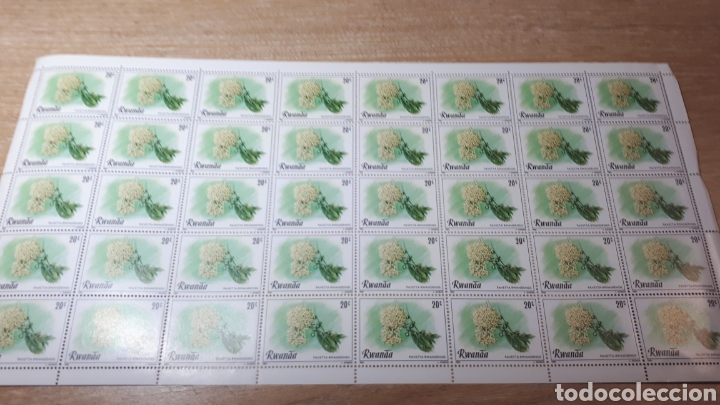 Sellos: PLIEGO SELLOS DE RWANDA - Foto 1