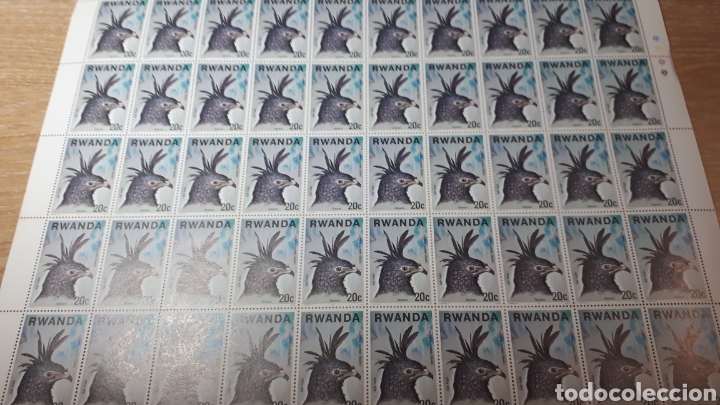 Sellos: PLIEGO SELLOS DE RWANDA - Foto 1