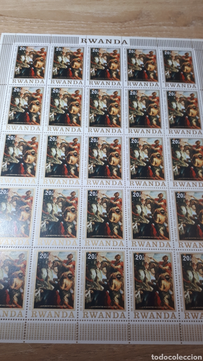 Sellos: PLIEGO SELLOS DE RWANDA - Foto 1