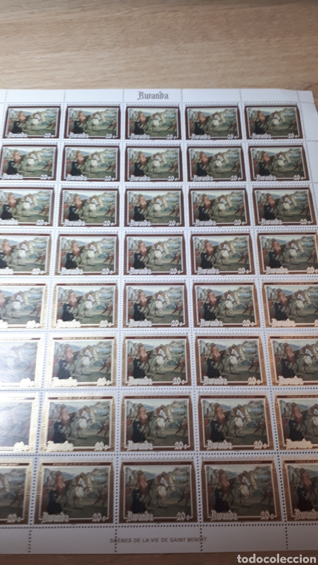 Sellos: PLIEGO SELLOS DE RWANDA - Foto 1