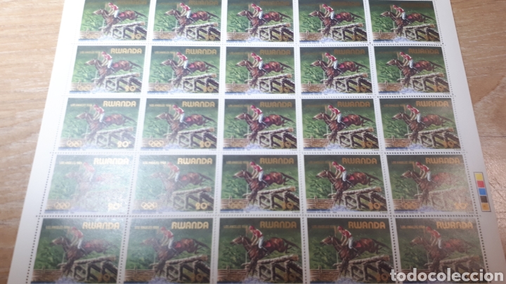 Sellos: PLIEGO SELLOS DE RWANDA - Foto 1