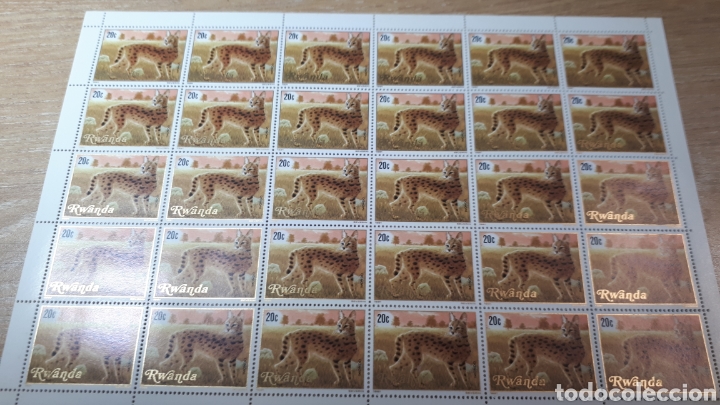 Sellos: PLIEGO SELLOS DE RWANDA - Foto 1