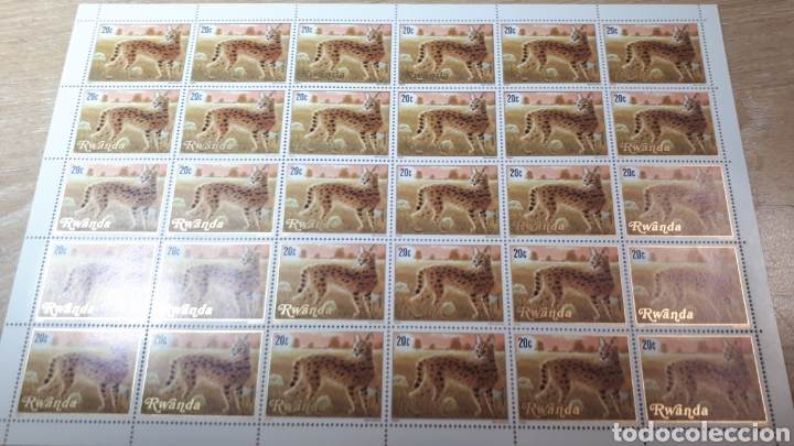 Sellos: PLIEGO SELLOS DE RWANDA - Foto 1
