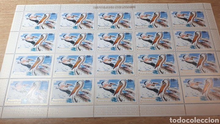 Sellos: PLIEGO SELLOS DE RWANDA - Foto 1